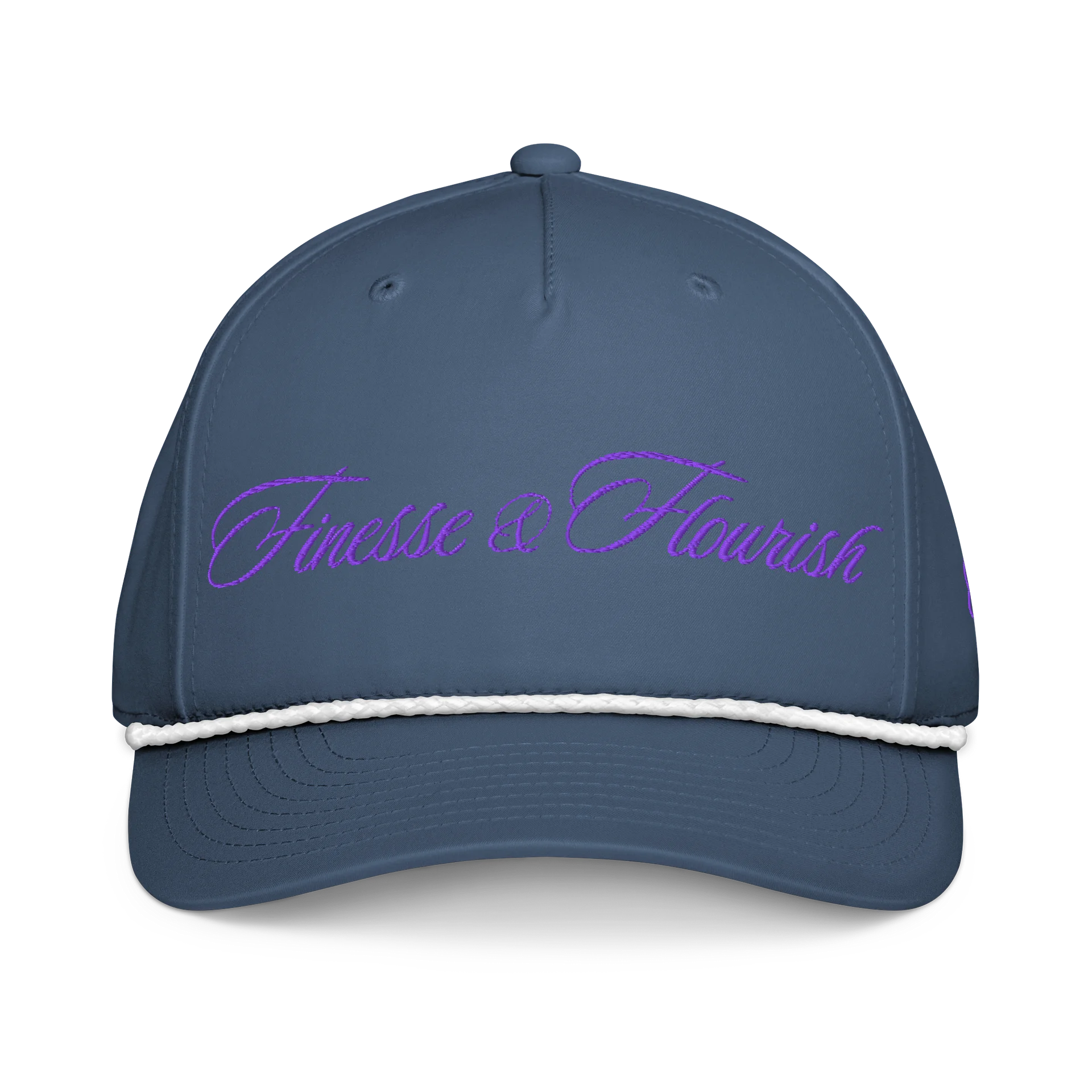 F&F Script Five-Panel Classic Rope Cap (PUR) product image (1)