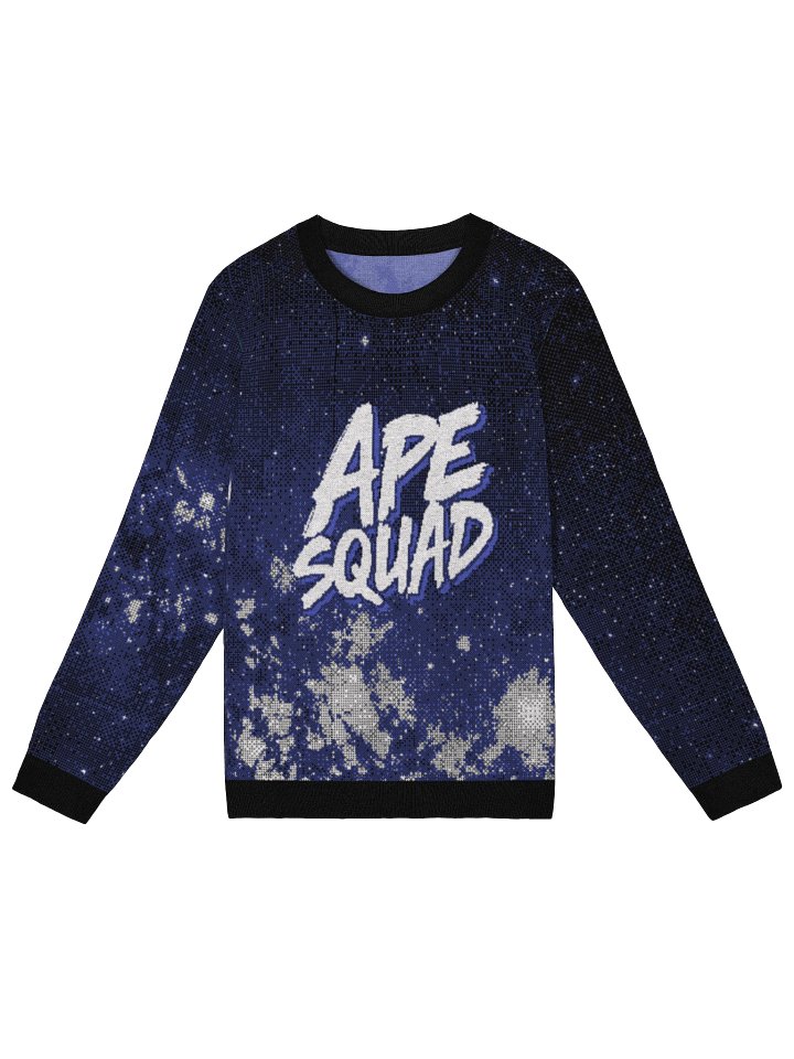 Ape Squad Galaxy Crewneck Sweater product image (1)