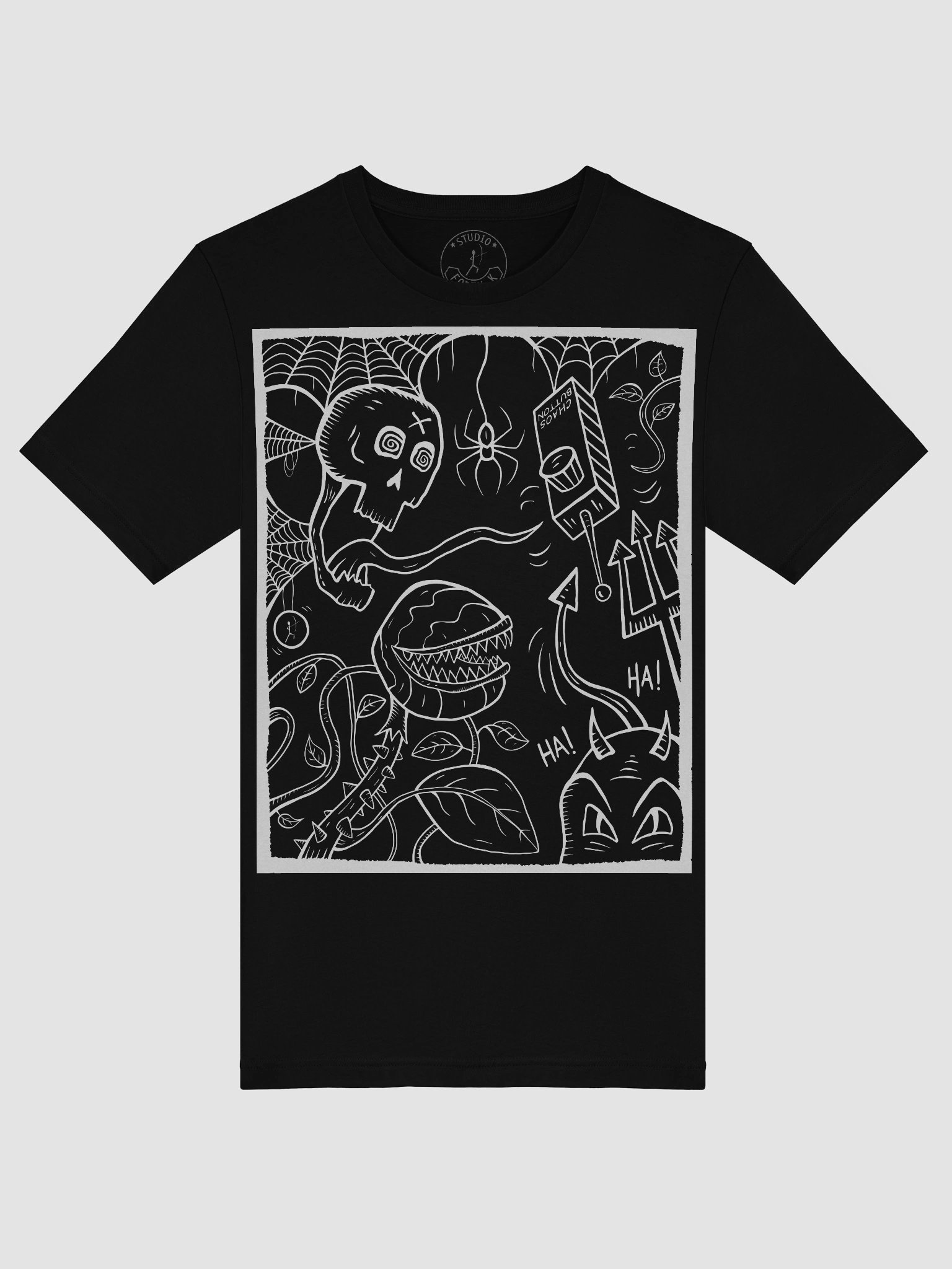 Chaos Button T-Shirt product image (5)