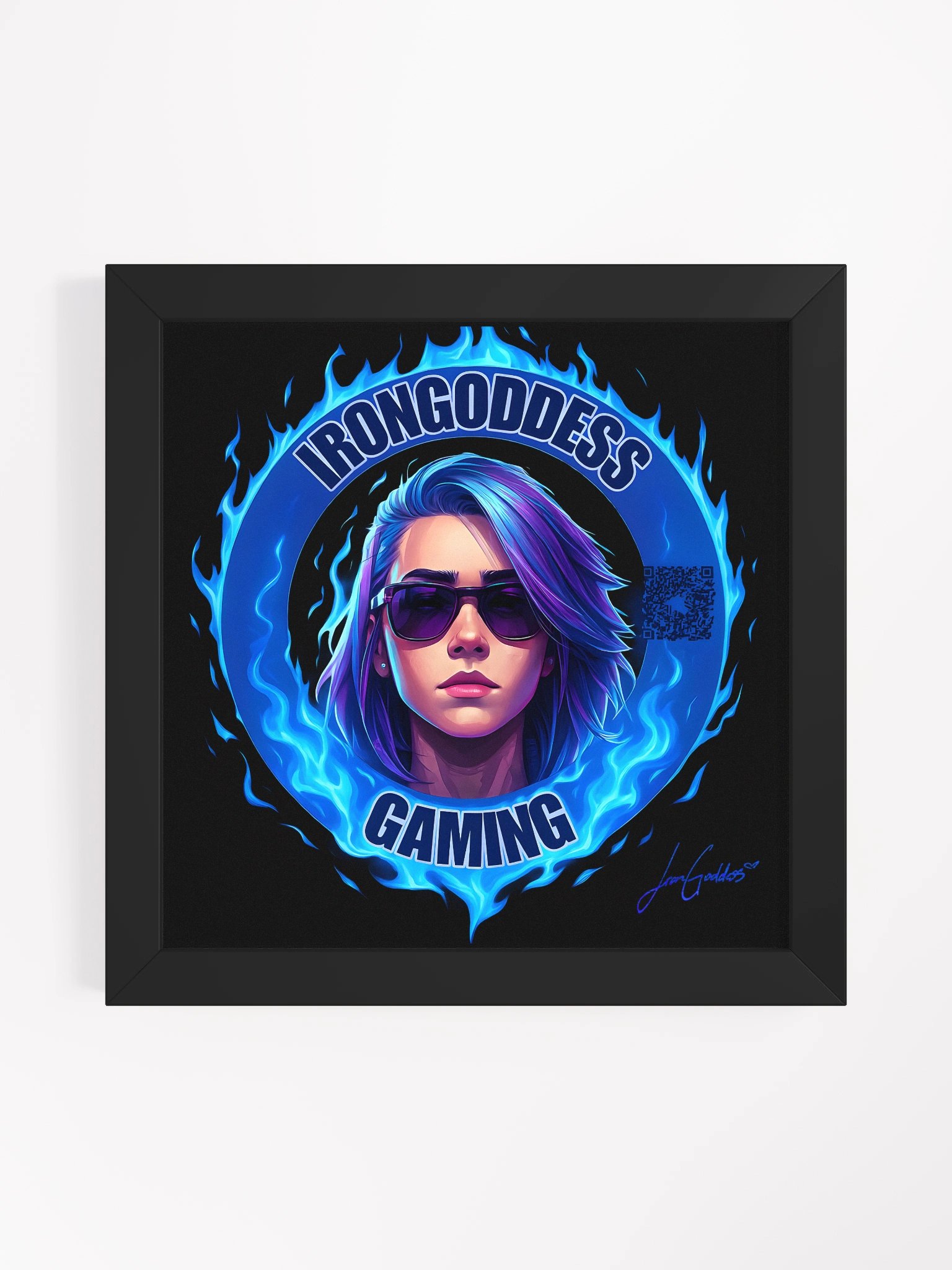 Flame Goddess Framed Poster product image (7)