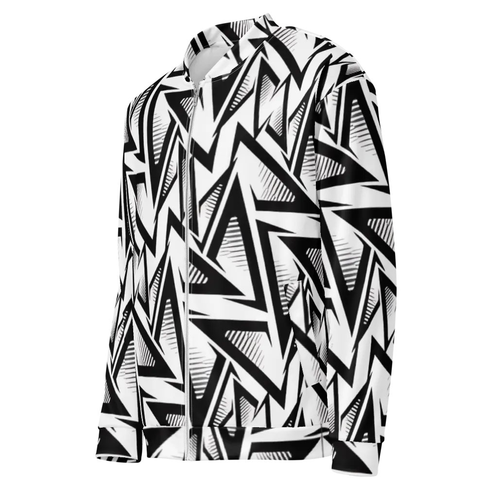 Dynamic Triangles All-Over Bomber Jacket product image (4)
