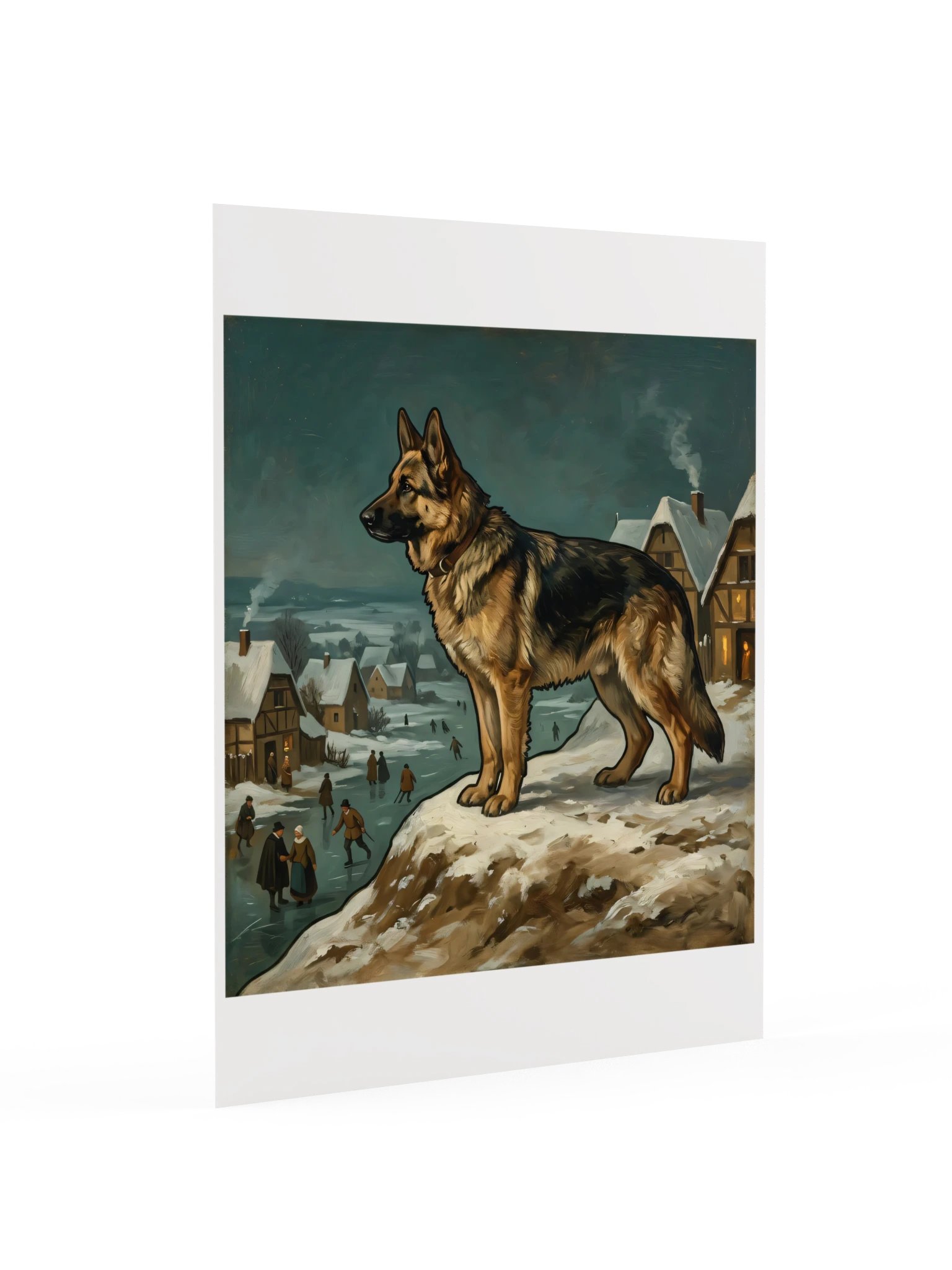 Snow Hunters Shepherd Poster product image (16)