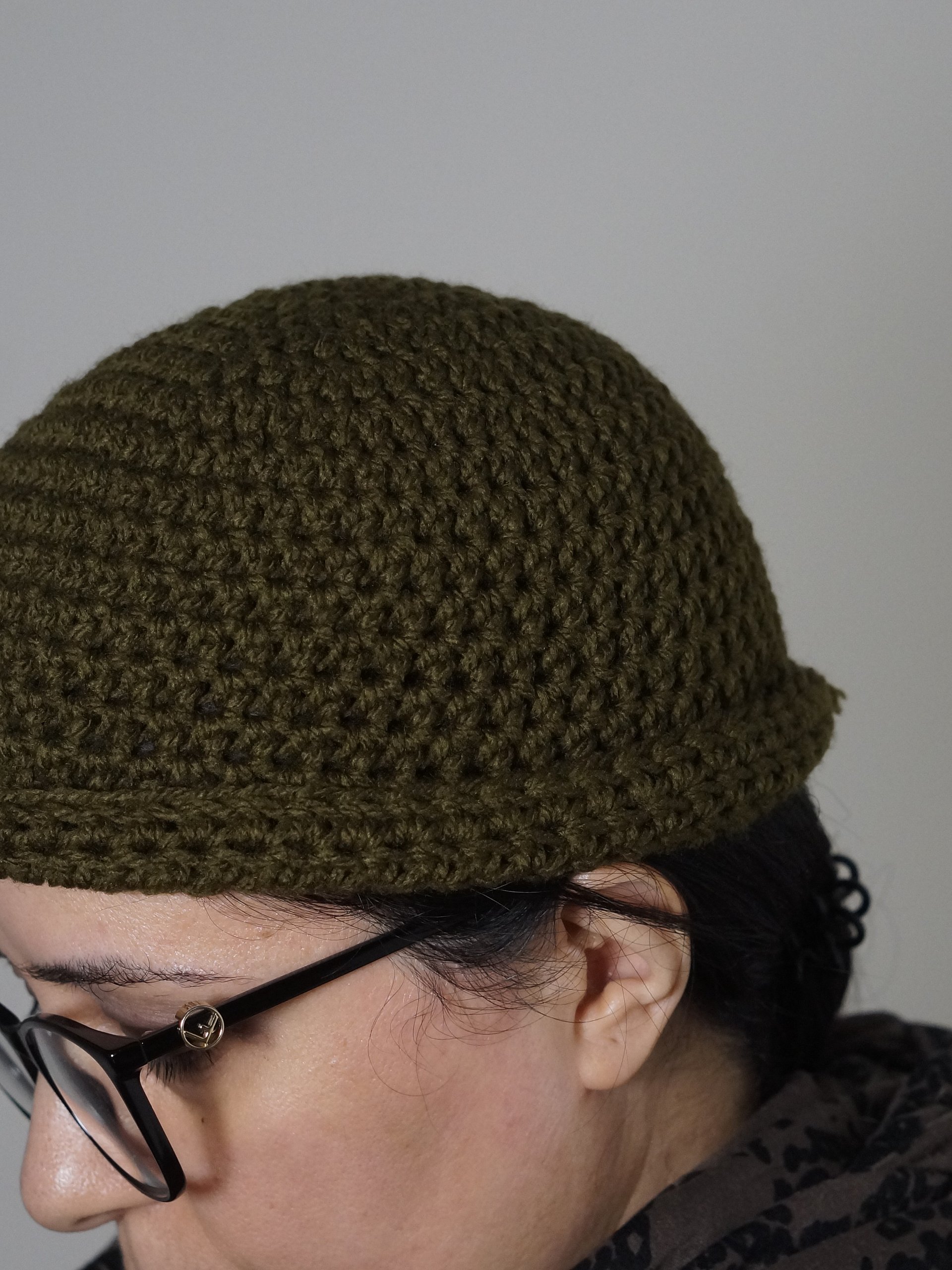 Easy basic beanie crochet pattern product image (4)