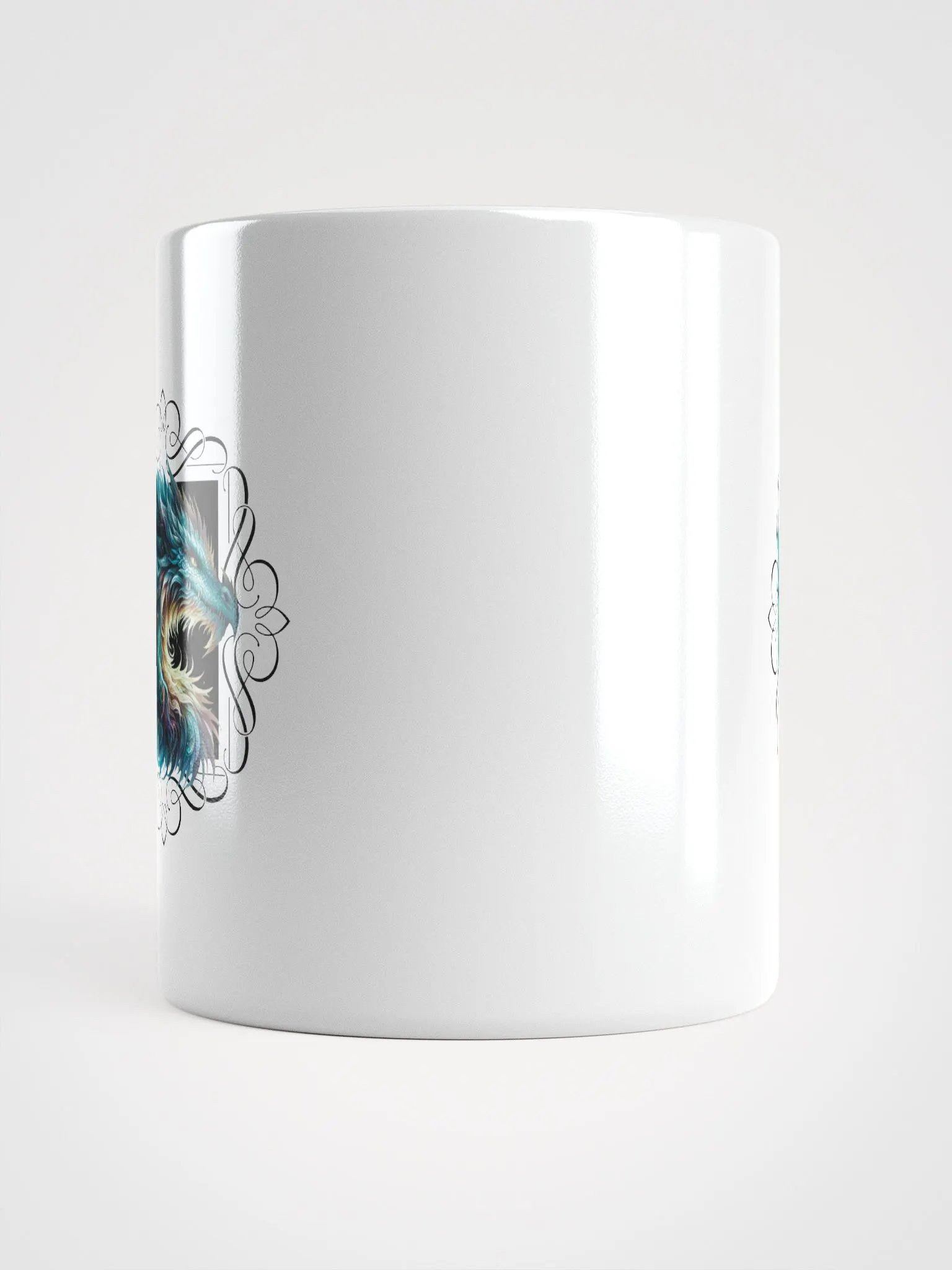 Ethereal Aqua Dragon Mug product image (6)