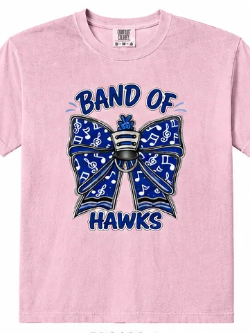 Hawks Bow Comfort Colors Shirt product image (1)