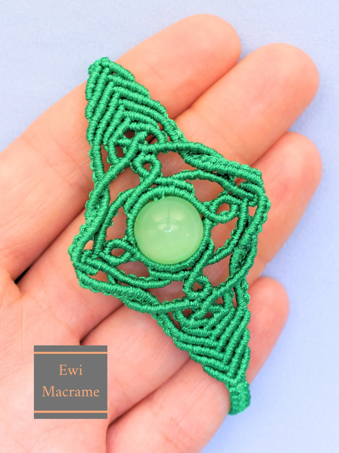 Boho Micro Macrame Bracelet – Photo Tutorial product image (9)