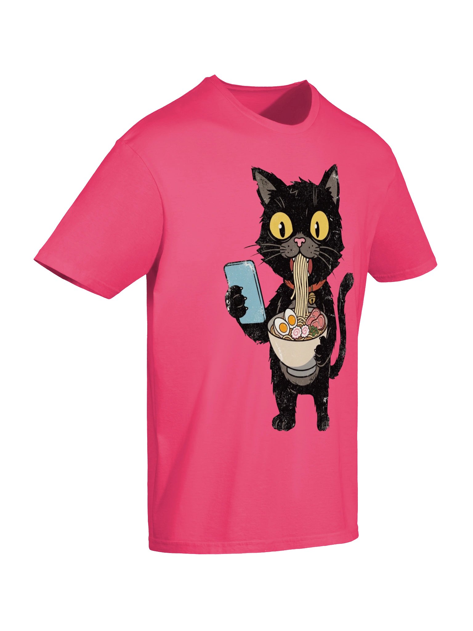 Copy of Ramen Scroll Cat – Vintage Funny Cat T-Shirt product image (7)