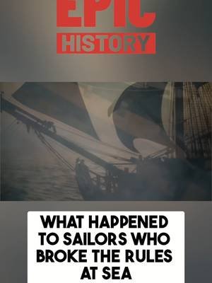 Break one rule aboard HMS Victory and they'd flog you in front of the entire crew. Nelson's navy didn't mess around. Check out the full video at Epic History. #HMSVictory #NapoleonicWars #NavalHistory #RoyalNavy #MilitaryHistory #HistoryTok #BritishHistory #Trafalgar #epichistory