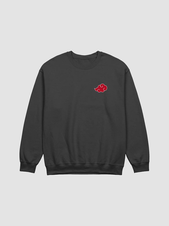 Naruto Akatsuki Red Cloud Crewneck Sweatshirt product image (6)