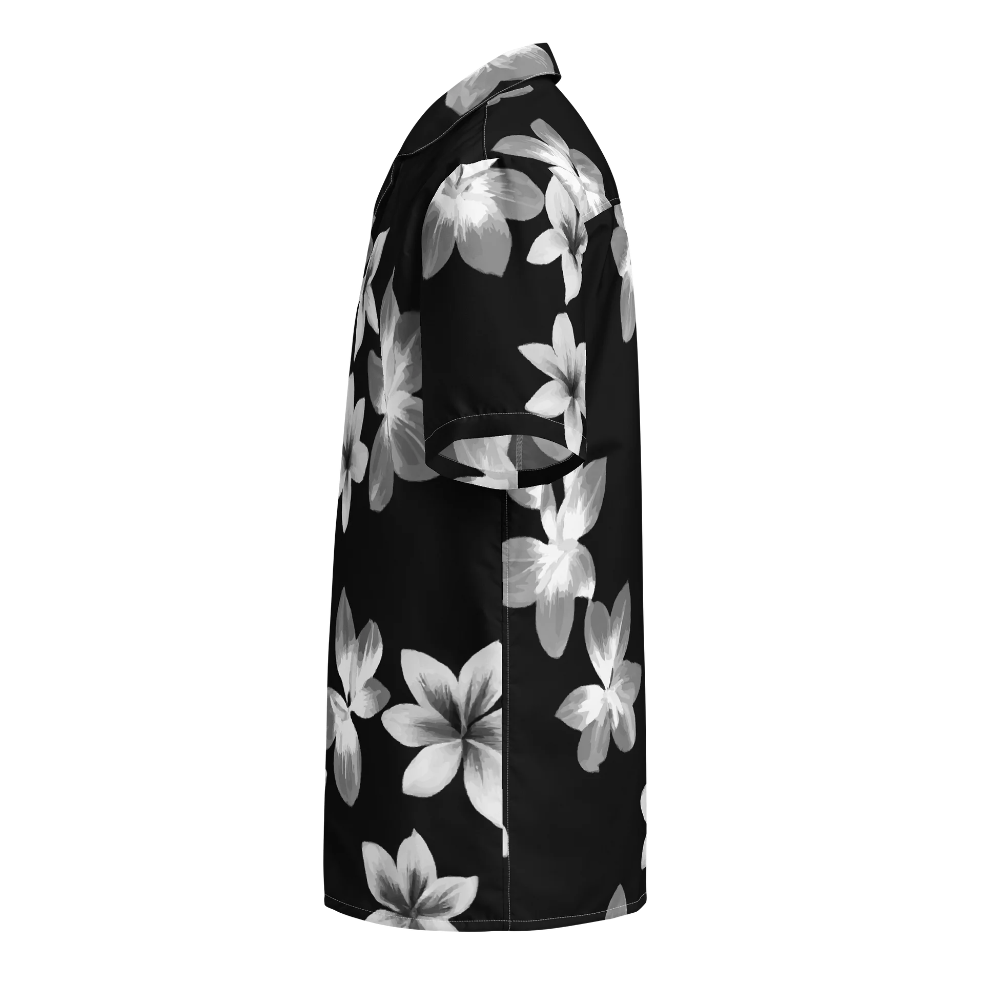 Volcanic Ash - Caribbean Soufriere Flower Print | Hawaiian Shirt product image (3)