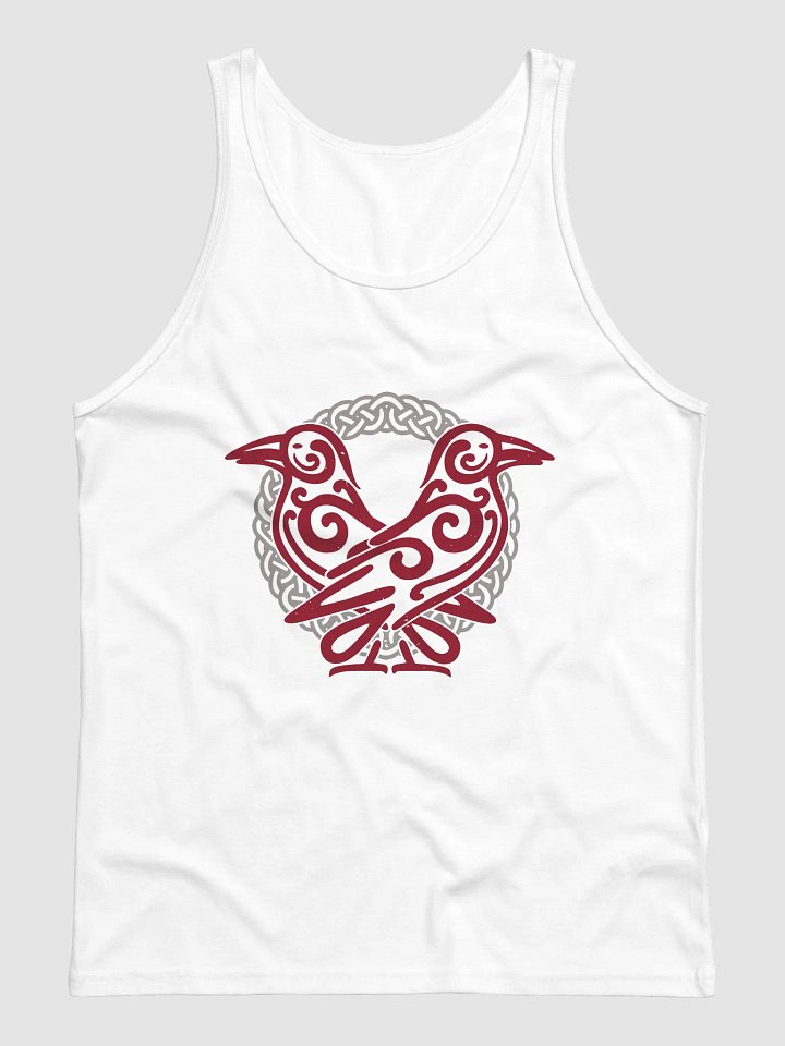 Burgundy Odin's Ravens Men's Tank Top product image (1)