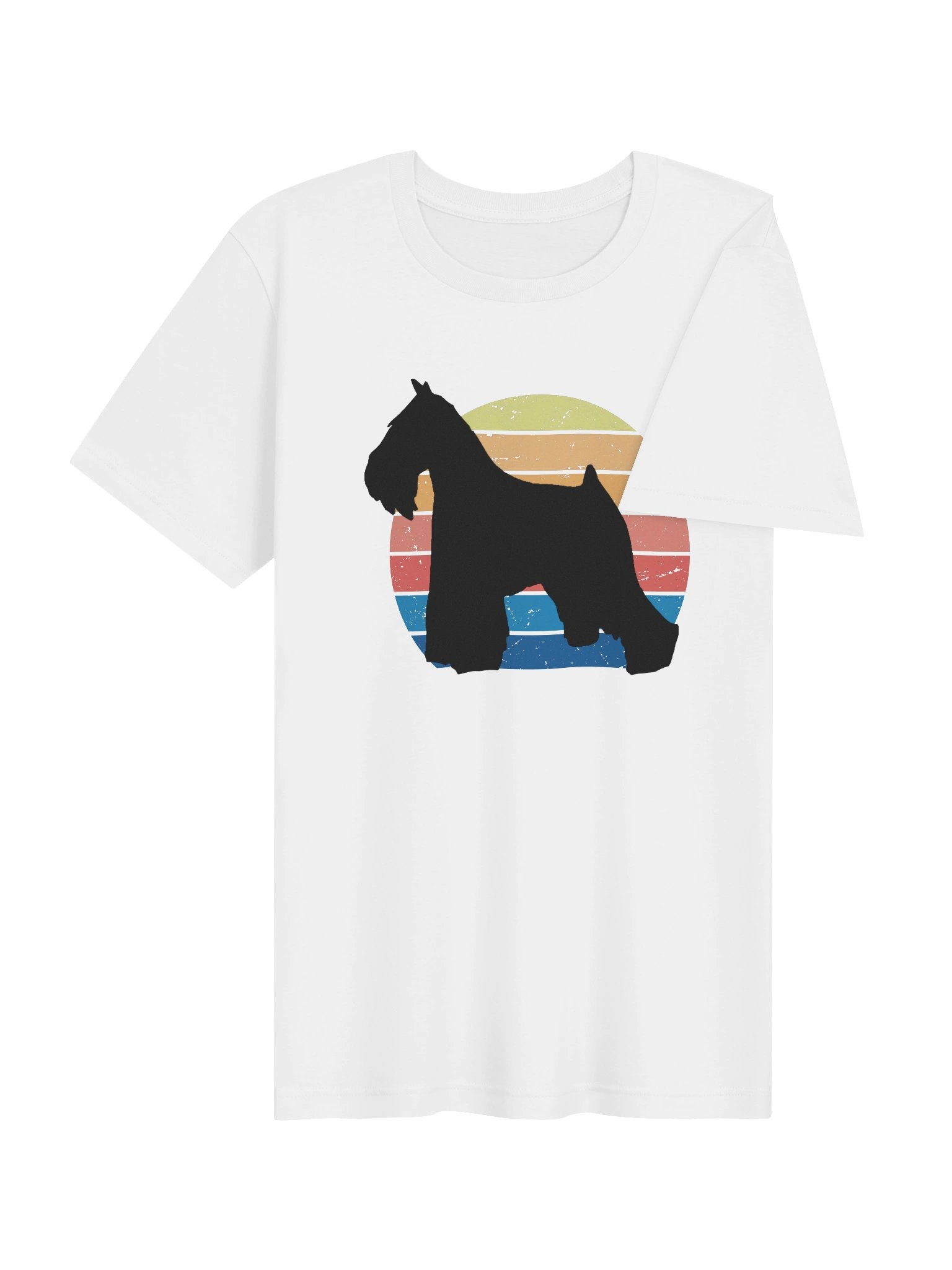 Vintage Schnauzer Sunset Tee product image (5)