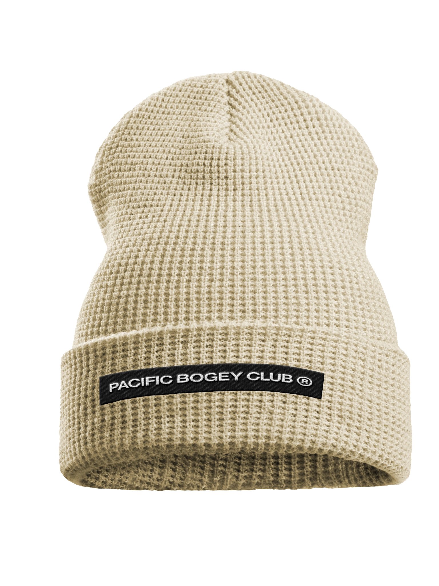 PBC Diagonal Letter Waffle Beanie product image (1)