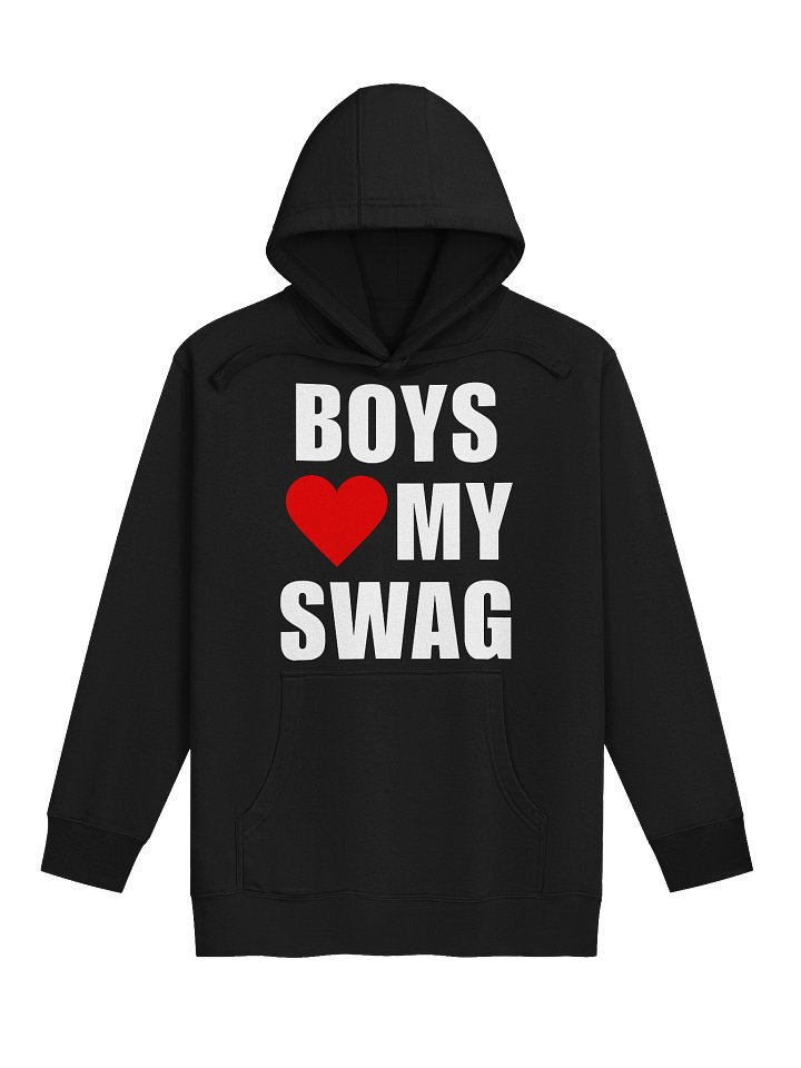 Boys Love My Swag Hoodie (Adult) product image (1)