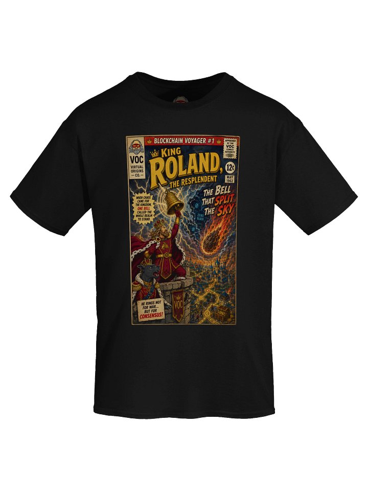 King Roland, The Resplendent - Blockchain Voyager #1 - Vintage Comic Tee product image (2)