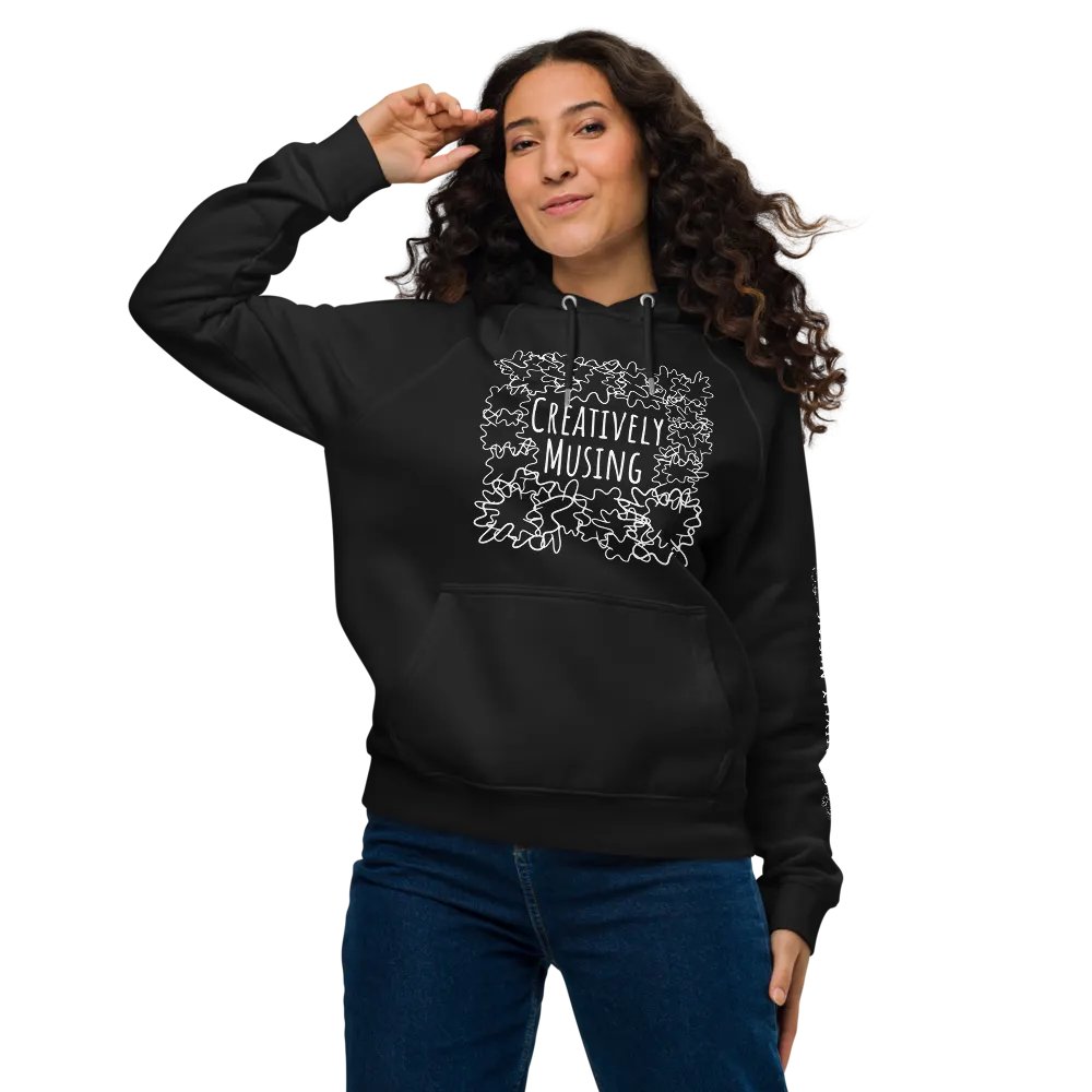 Premium Eco-Friendly White Logo Hoodie product image (10)