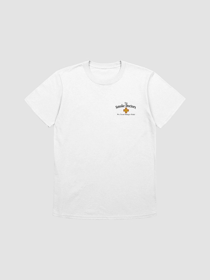The Smoke Doctors UNISEX Lightweight White T-Shirt product image (1)