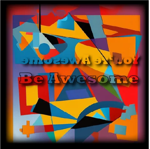 Inspirational Shirt - Be Awesome product image (3)
