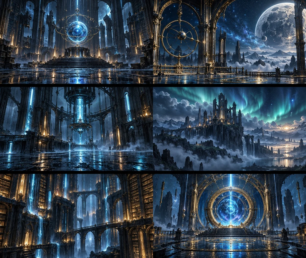 Cyber-Fantasy Wallpaper Pack