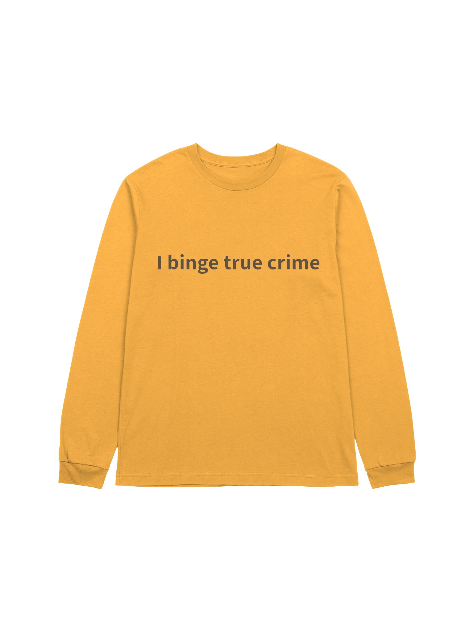Supersoft LS Tee - I Binge TC - Gold product image (1)