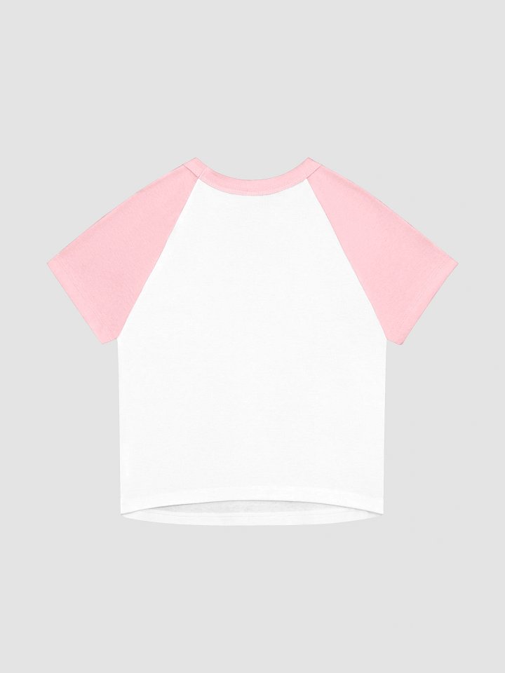 Jozzer Baseball Logo - Raglan Crop [Pink] product image (2)