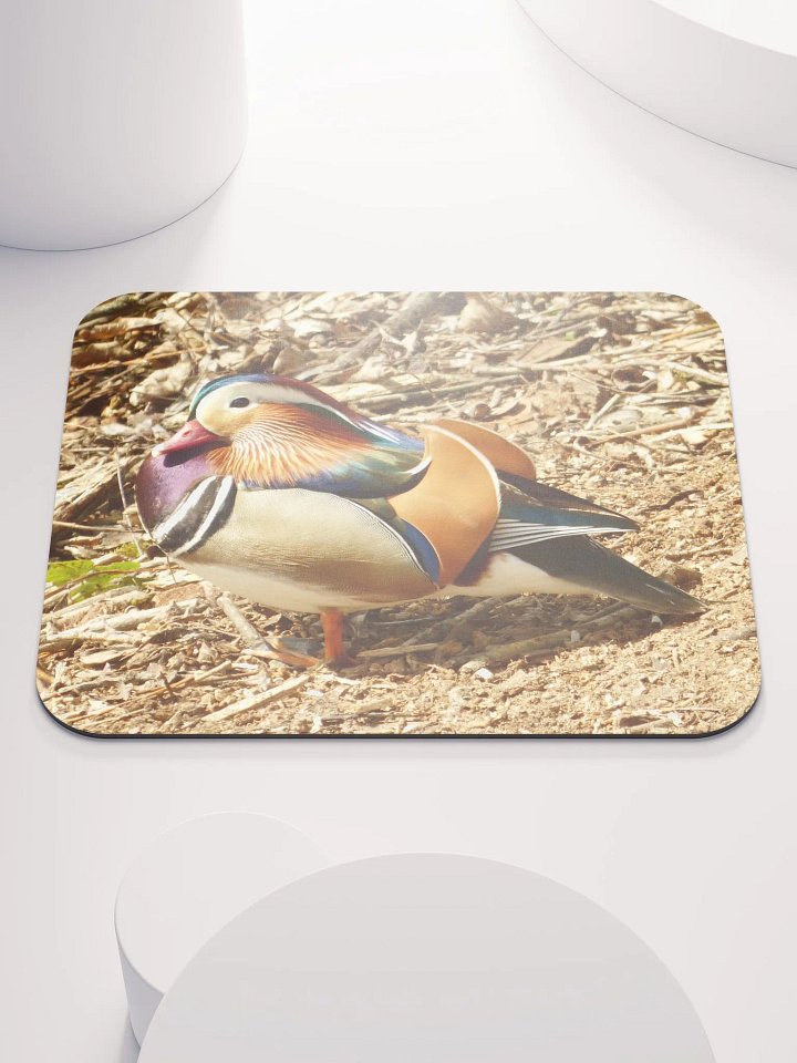 Classic Mouse Pad - The mandarin duck product image (1)