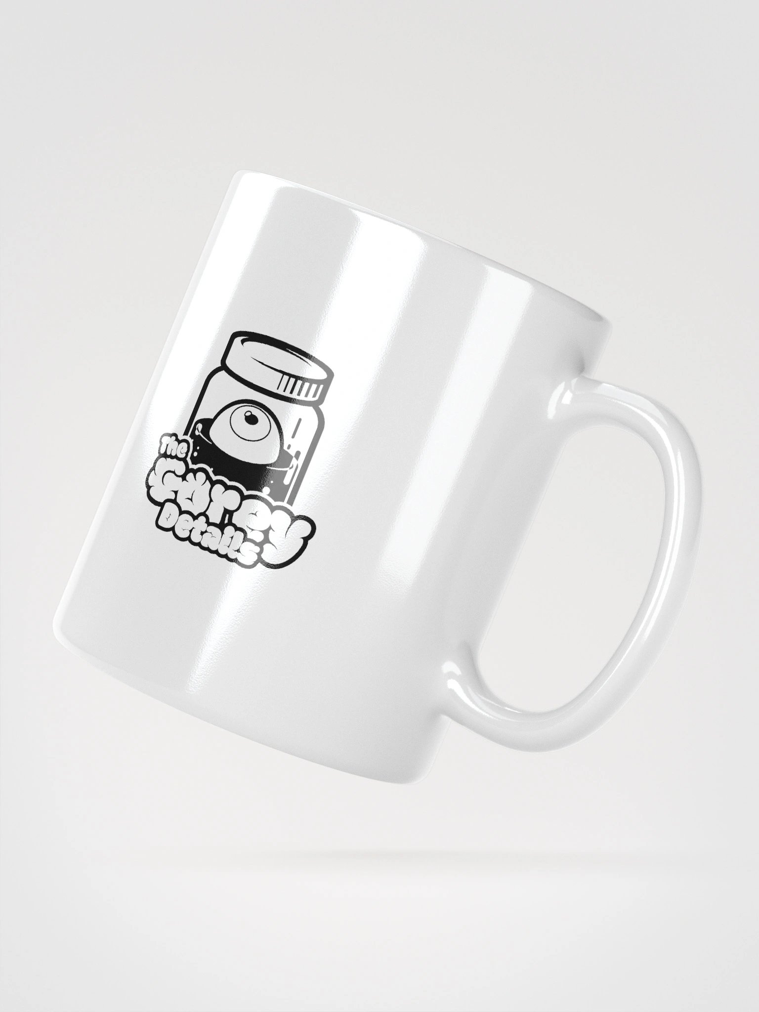 Full Logo Black - White Glossy Mug product image (11)
