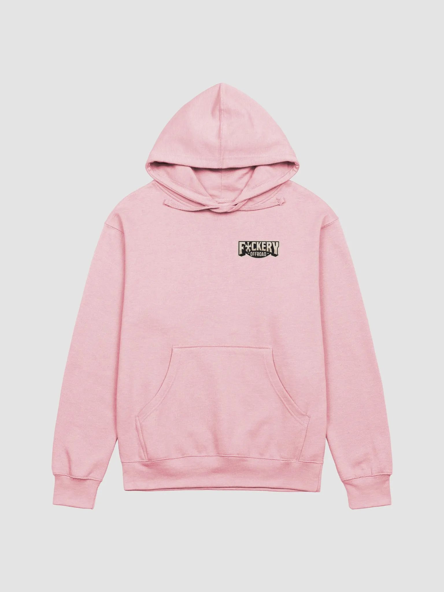 Ladies Pull-Over Hoodie with Fuckery Jeep Logo - Clean product image (5)
