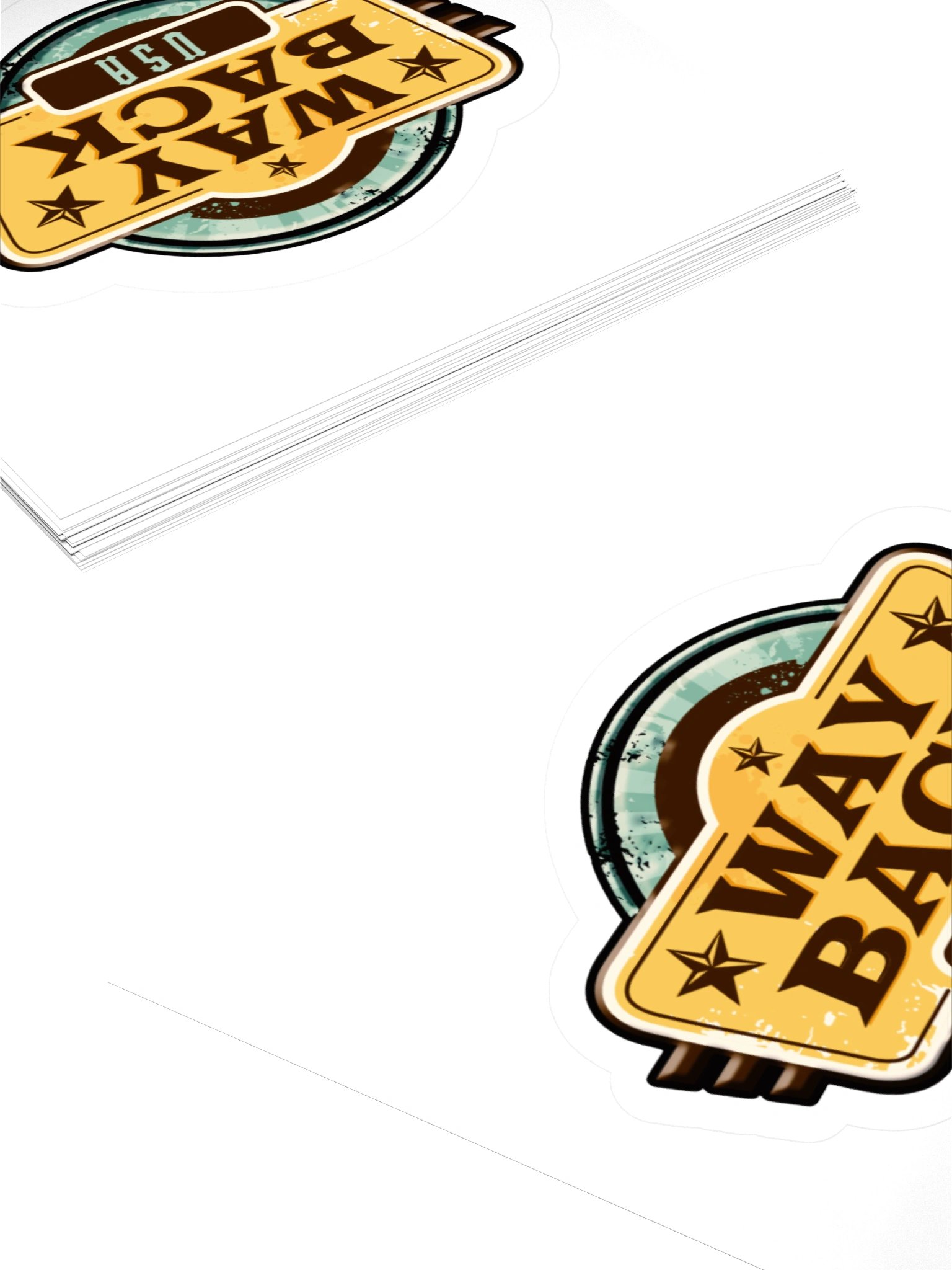 Wayback USA Stickers product image (4)