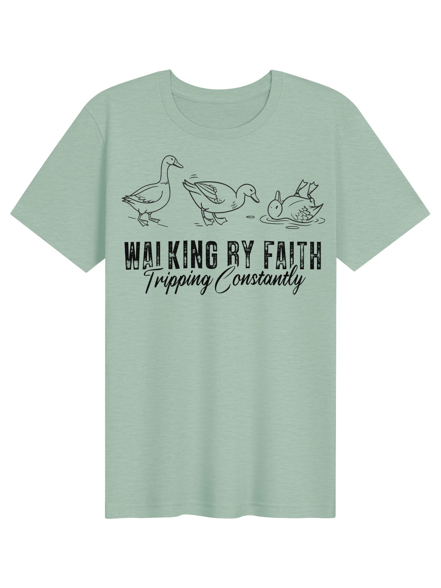 Walking By Faith Goose Tee product image (3)