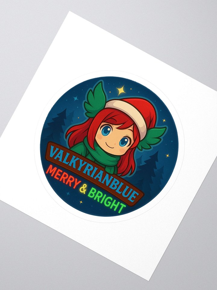 Valky's Merry & Bright Sticker product image (2)