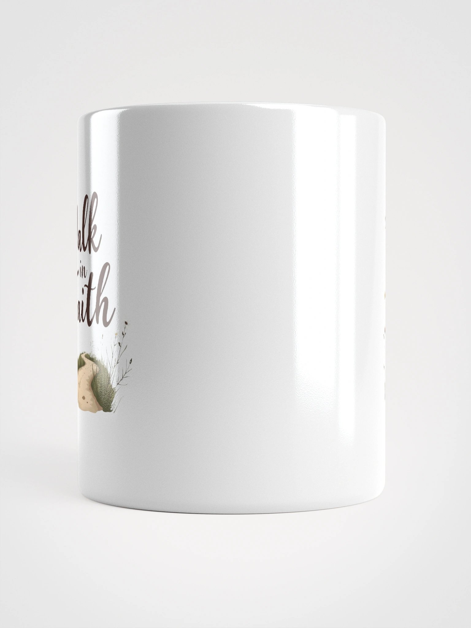 Faithful Path White Glossy Mug product image (15)