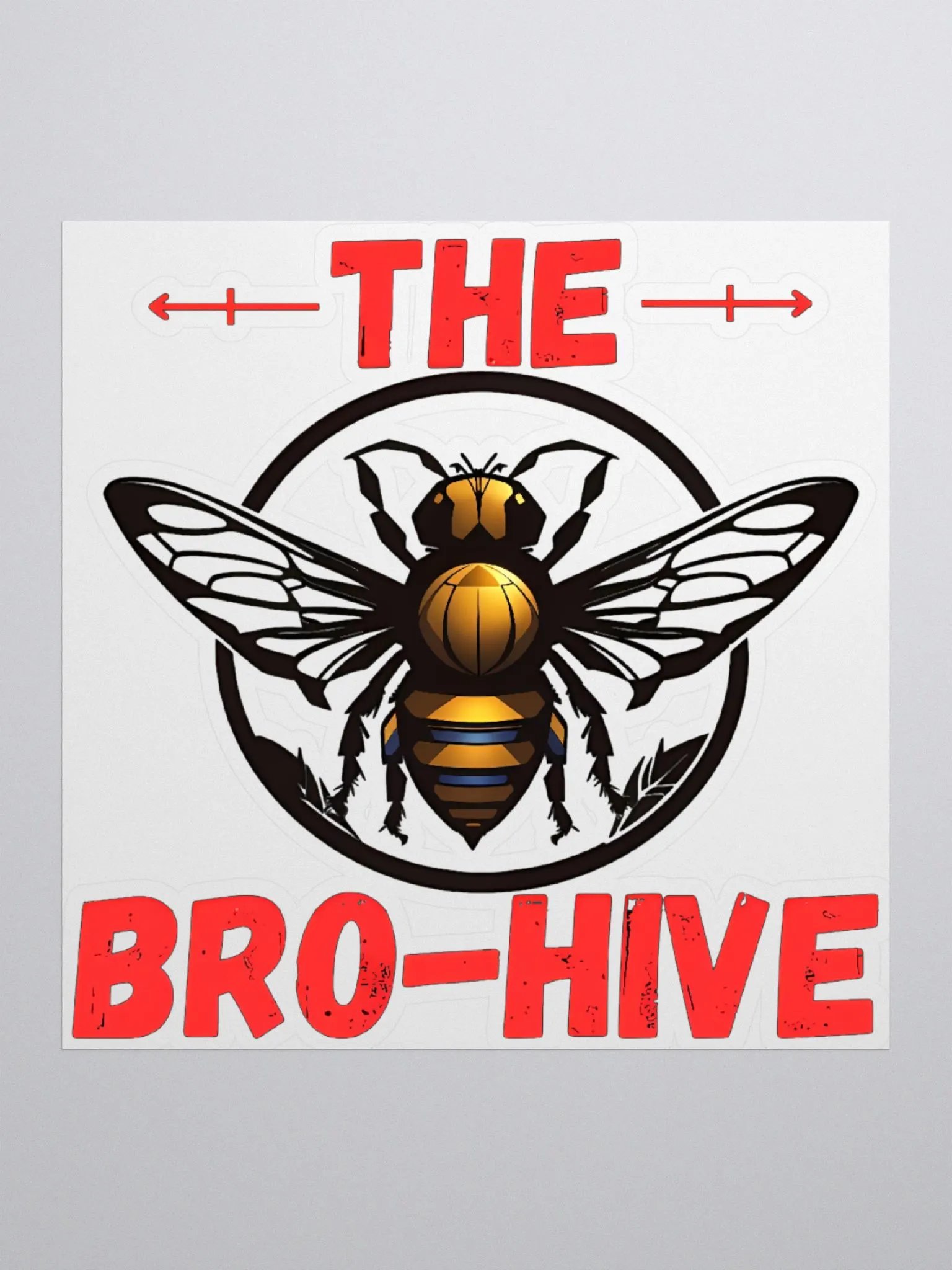 The Bro-Hive Sticker product image (1)