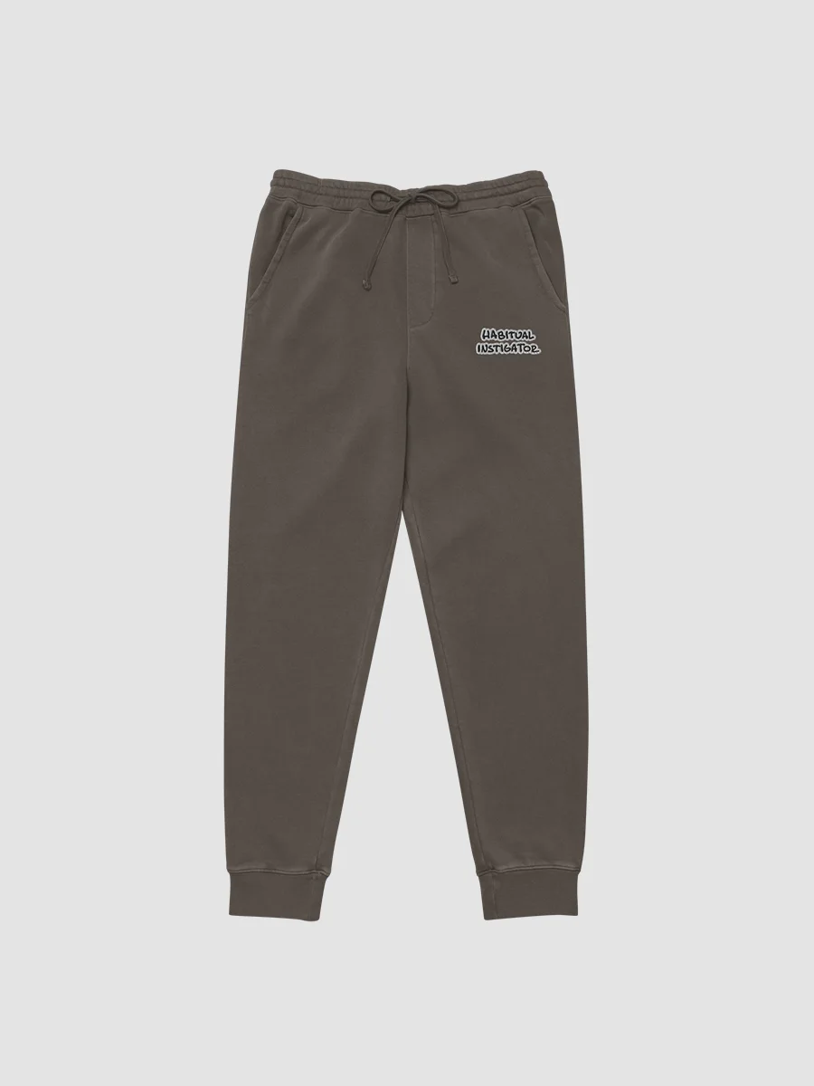 Habitual Instigator embroidered pigment sweatpants (bubble design) product image (3)