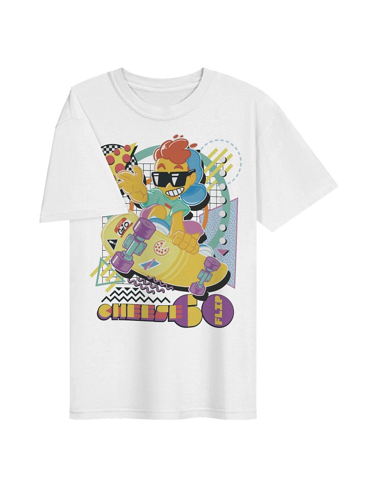 "Cheese 60 Flip" T-shirt product image (2)