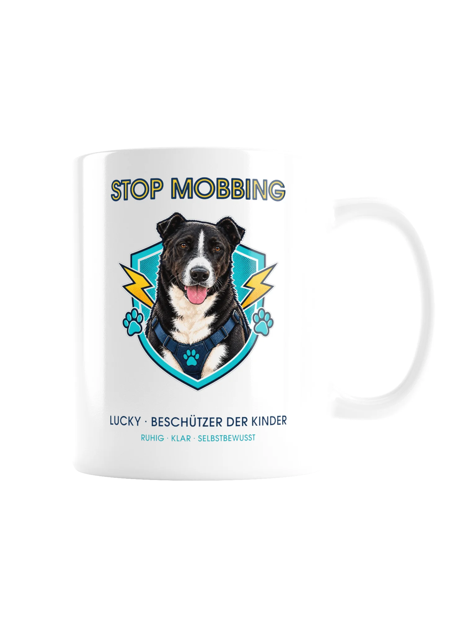 DogKids Stop Mobbing Becher – Lucky HeroDog product image (3)