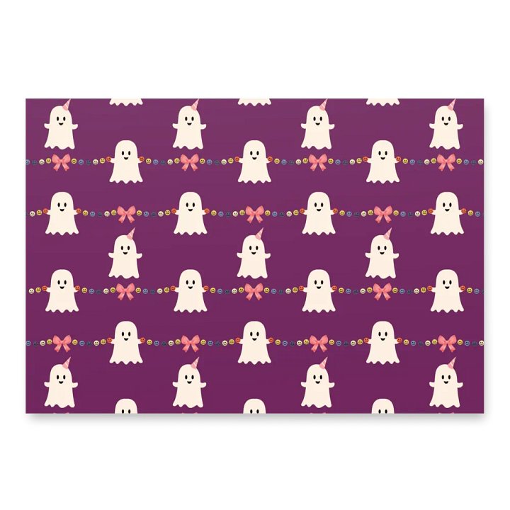 Cute Spooky Ghost Wrapping Paper Set product image (2)