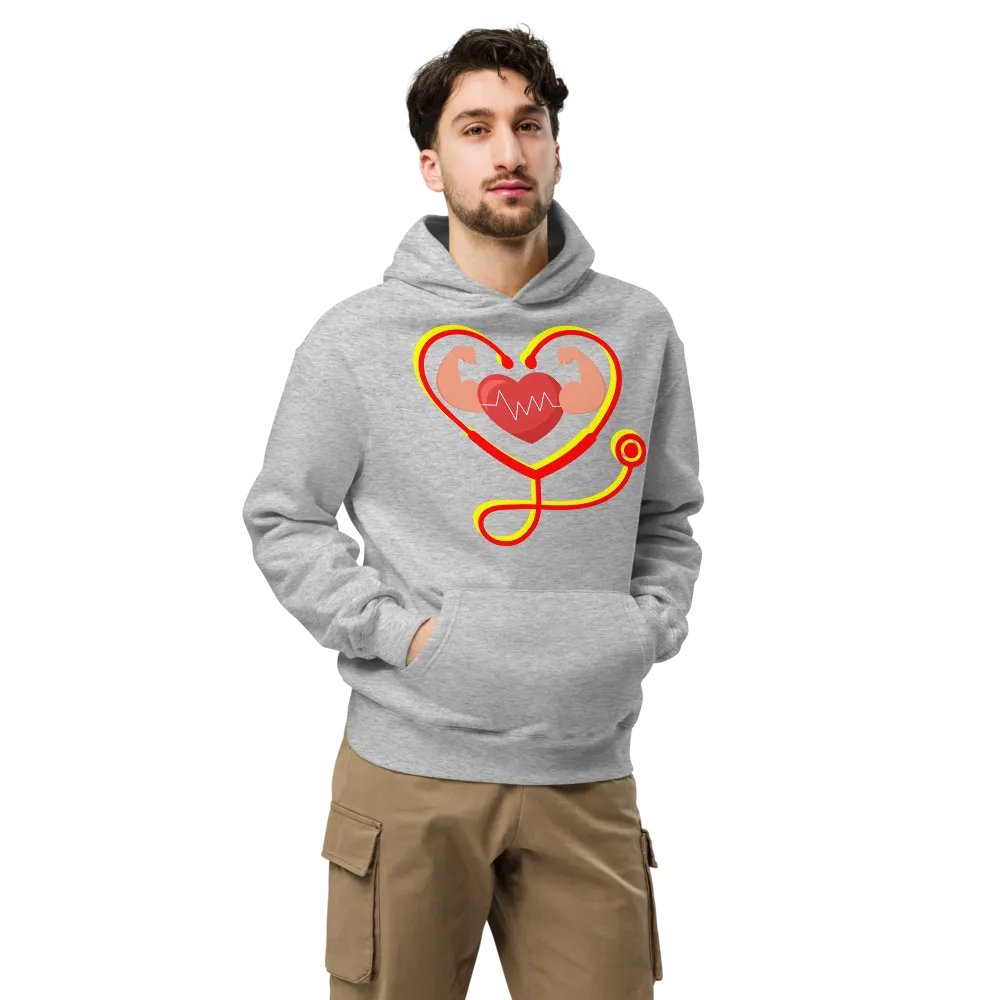 Heartbeat Flex Oversized Hoodie product image (17)