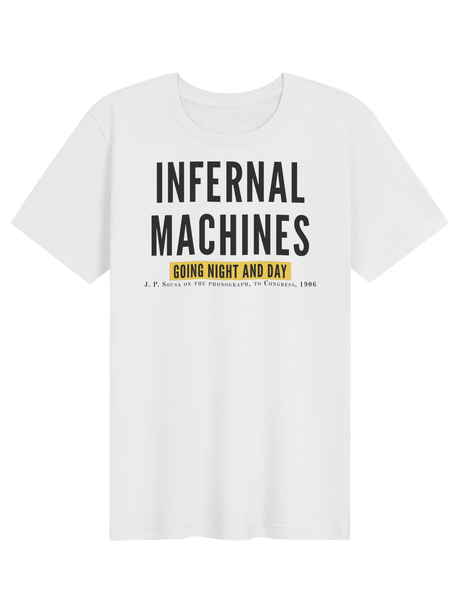 Infernal Machines Tee (light colours) product image (1)