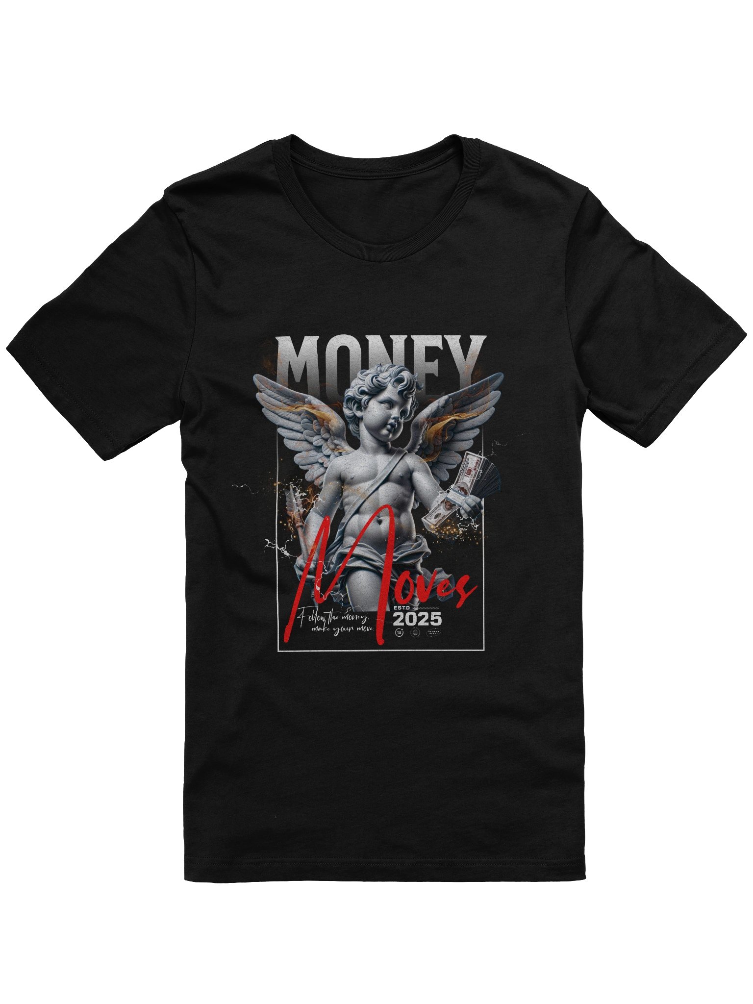 Fiery Wealth Angel T-Shirt product image (1)