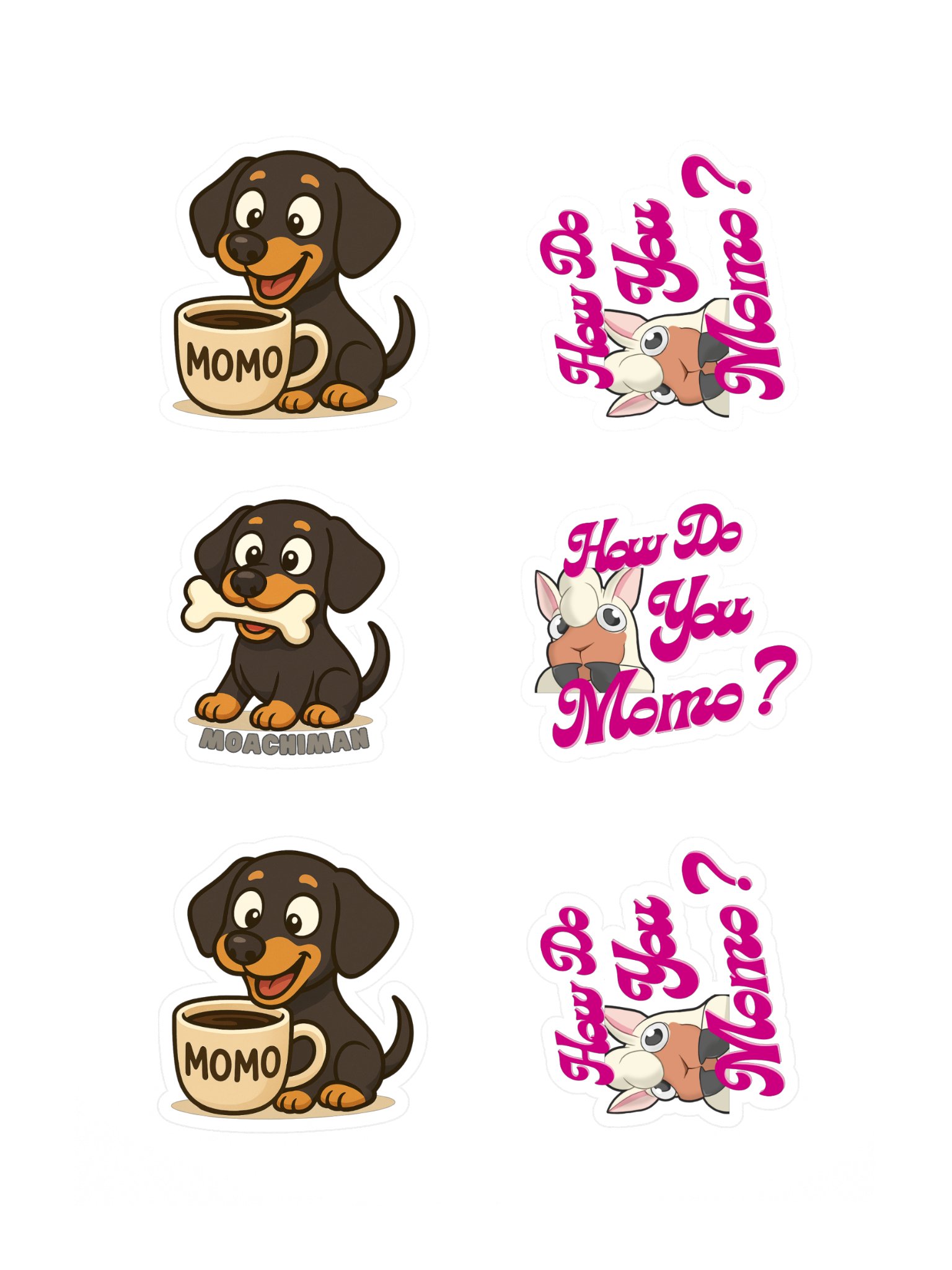 Moachiman Sticker Pack #1 product image (3)