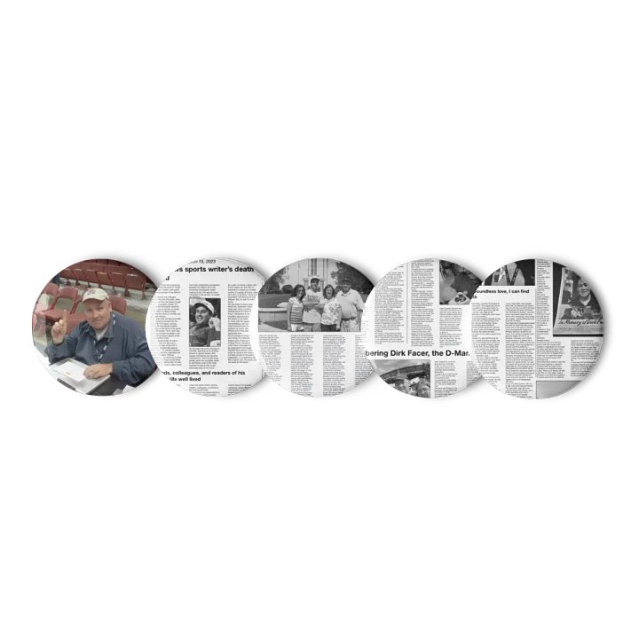 Doit4Dirk Buttons Newspaper Series product image (3)