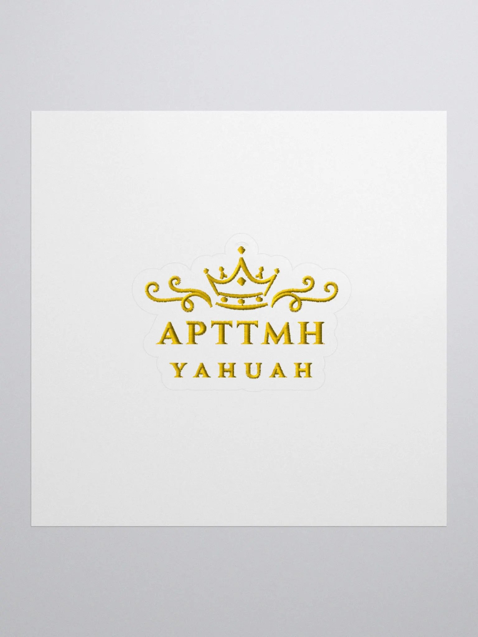 Radiant Typography Kiss Cut Stickers product image (1)