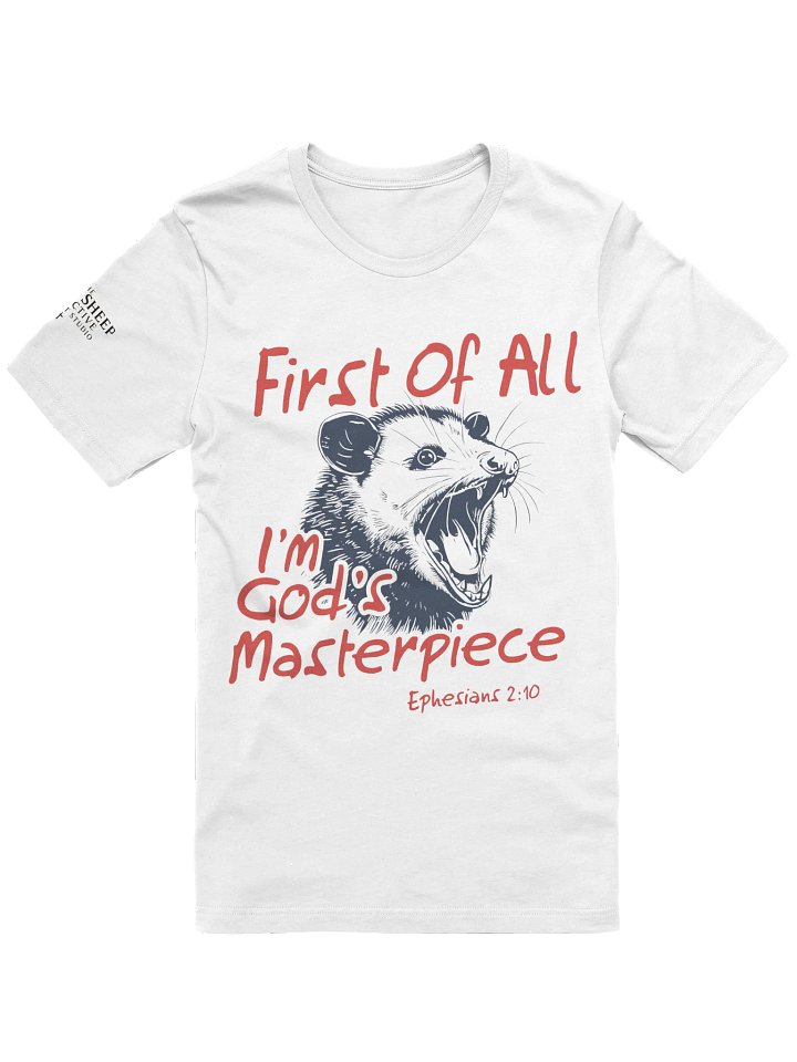 God's Masterpiece Opossum T-Shirt product image (1)