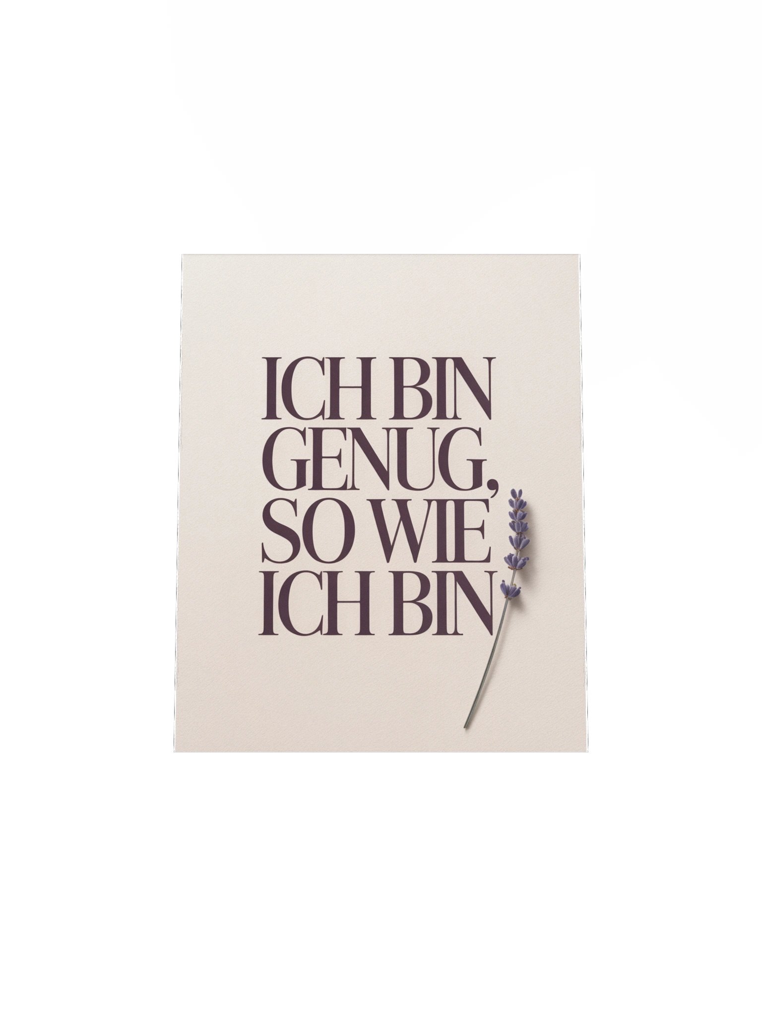 Calm Walls Print – Ich bin genug product image (10)