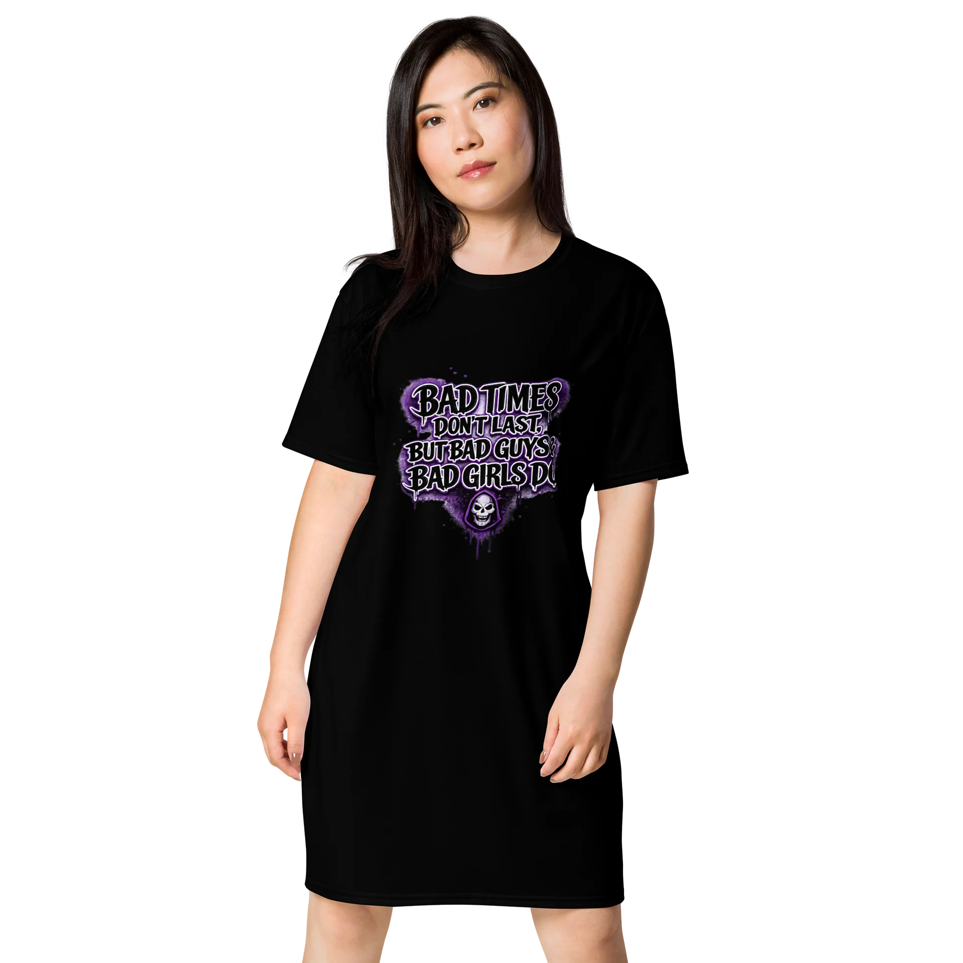 ''Bad Times Don't Last'' T-Shirt Dress product image (1)