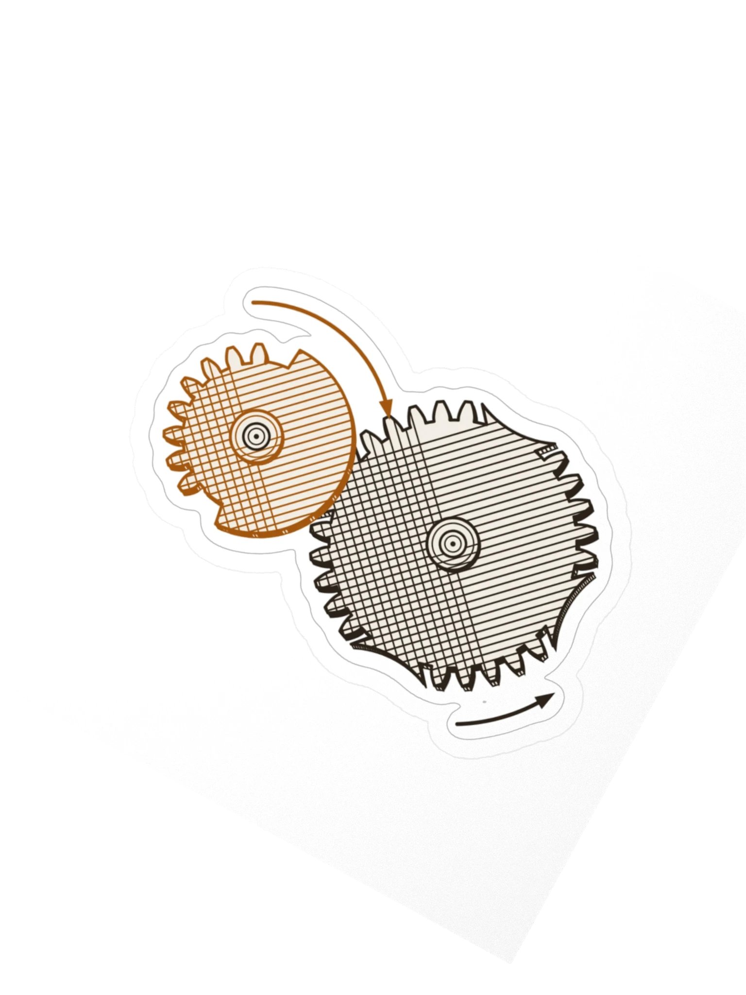 Intermittent gear sticker · MOTION 12 product image (2)