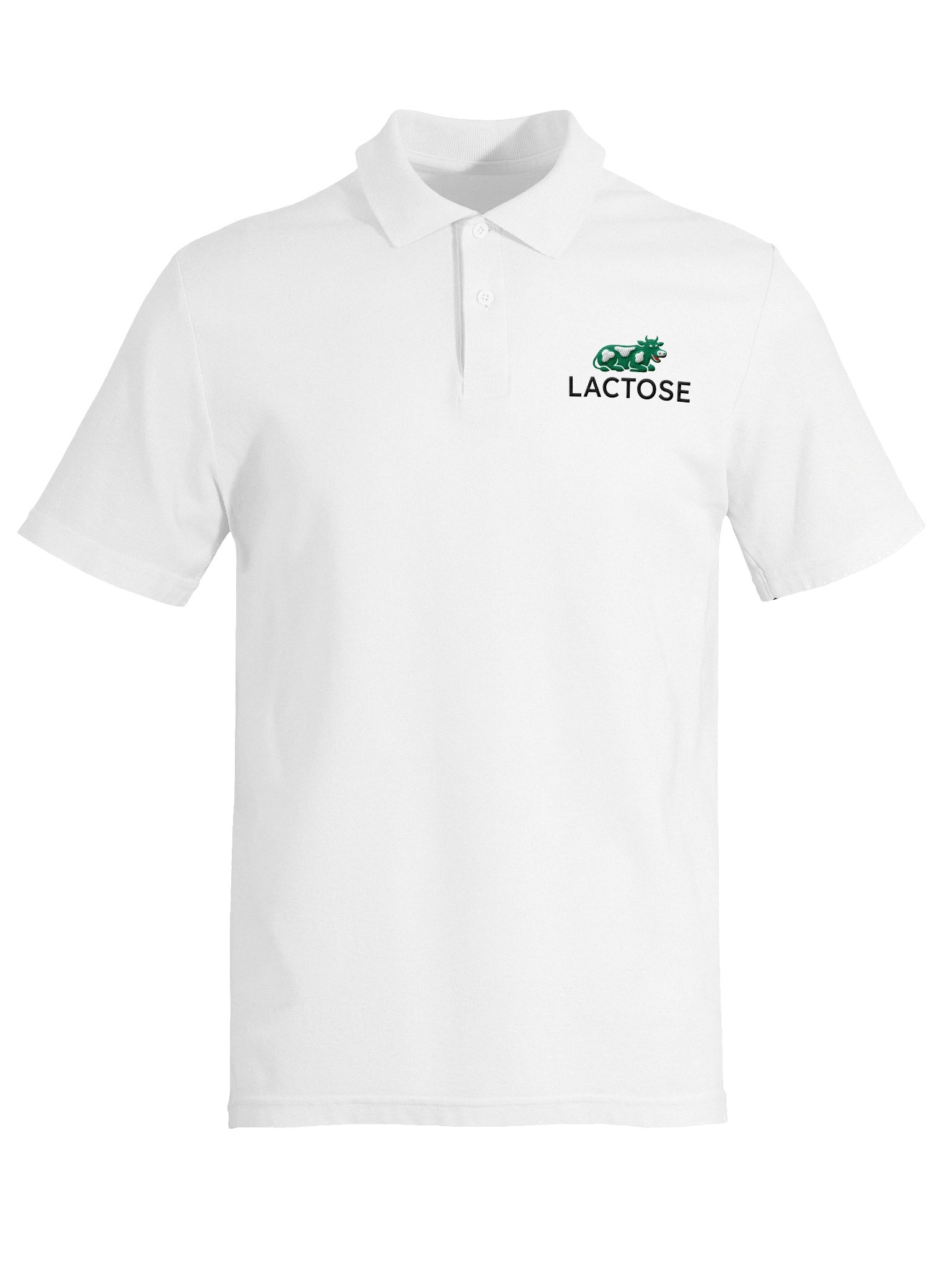 Lactose Unisex Pique Polo Shirt product image (5)