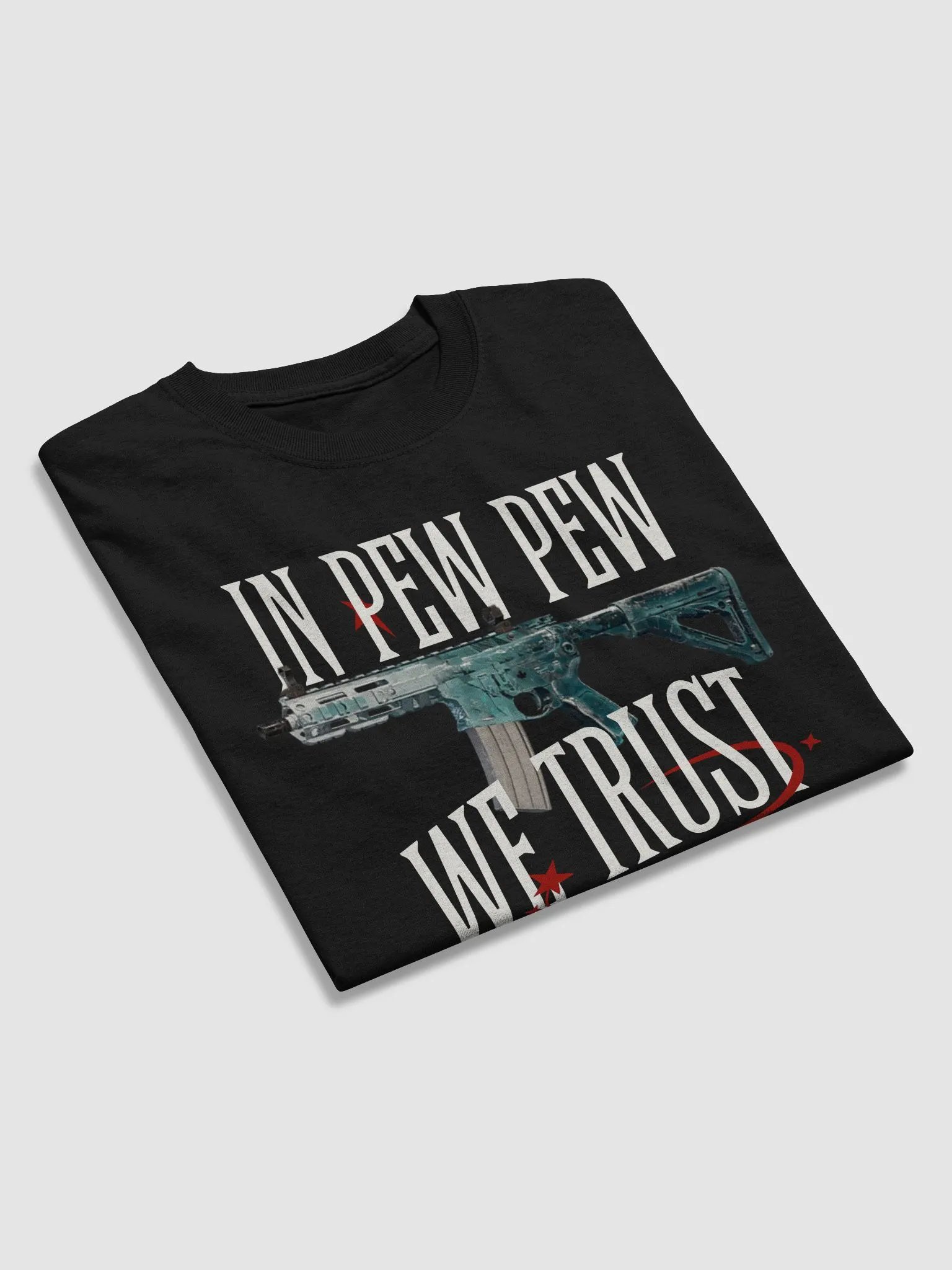 In Pew Pew We Trust Tee product image (5)