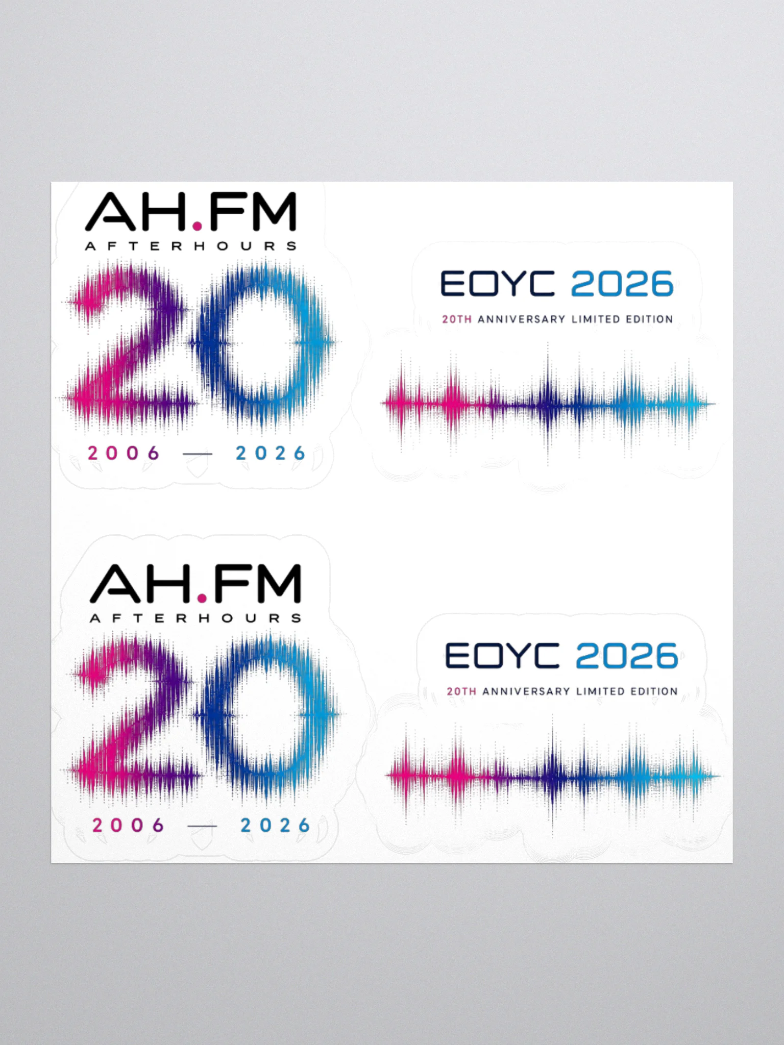 20th Anniversary × EOYC 2026 Limited Edition Stickers product image (1)